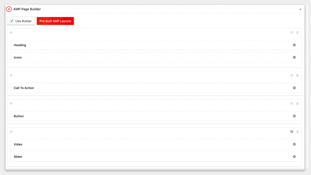 AMP Page Builder