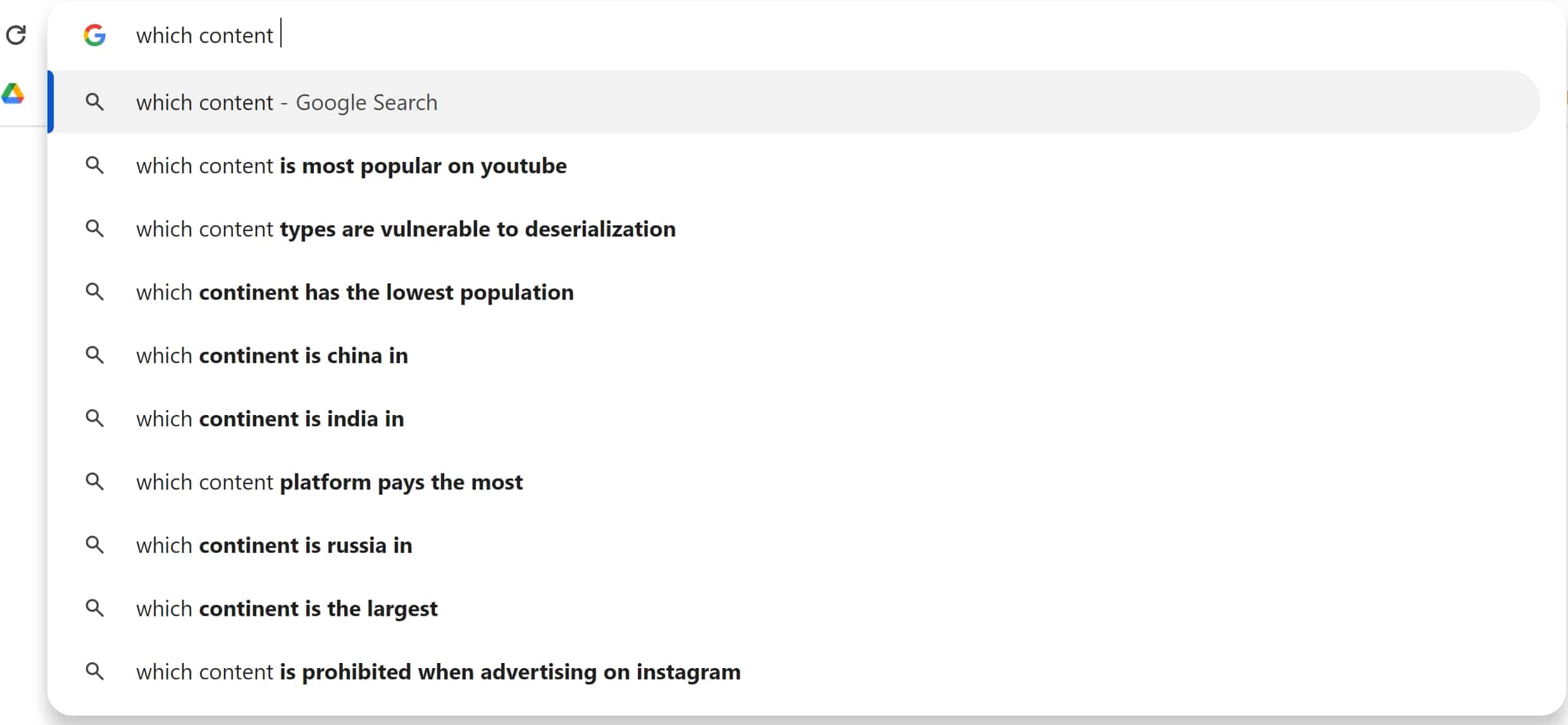 Search tips
