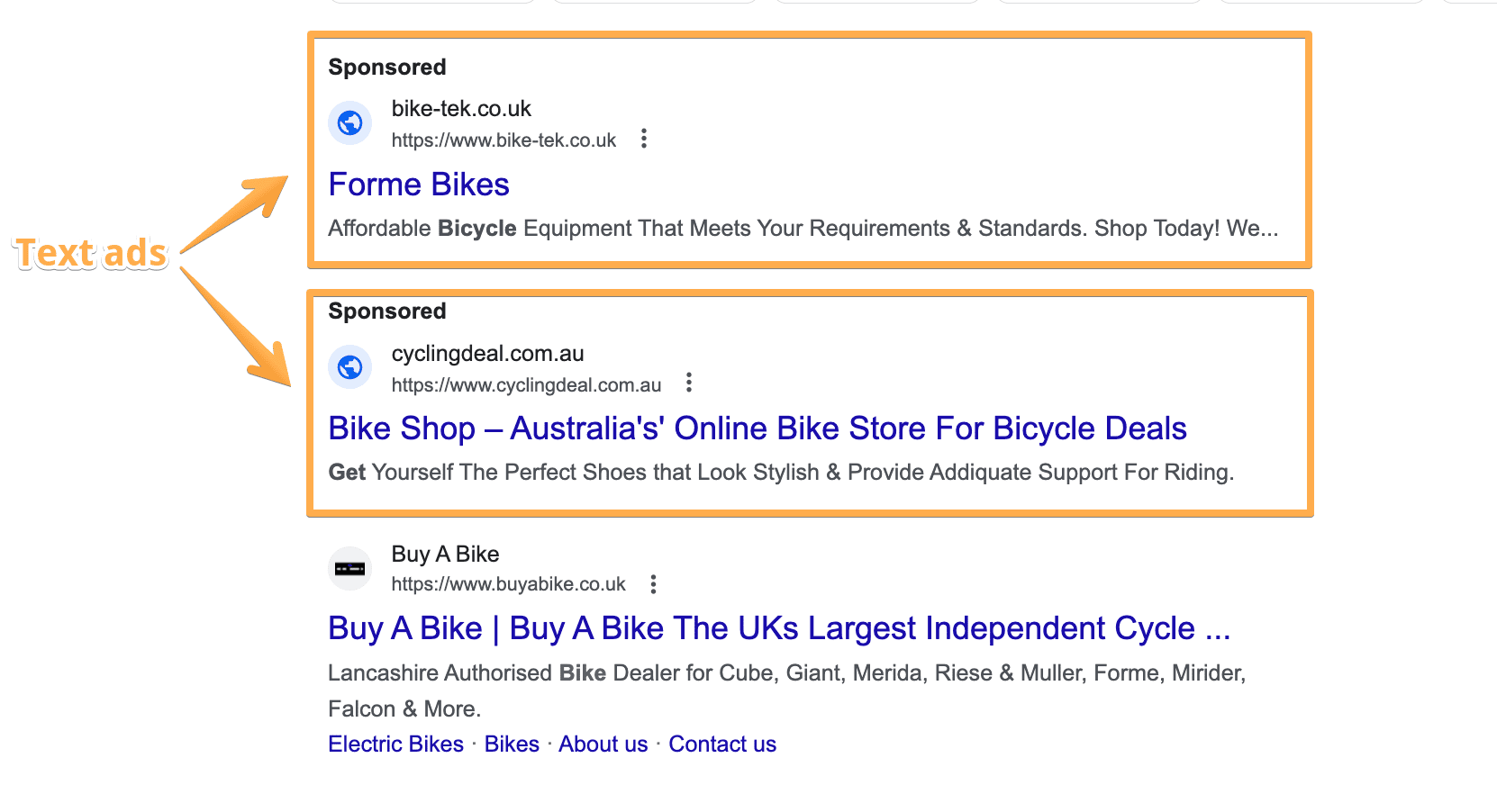 Текстовые объявления Google Ads