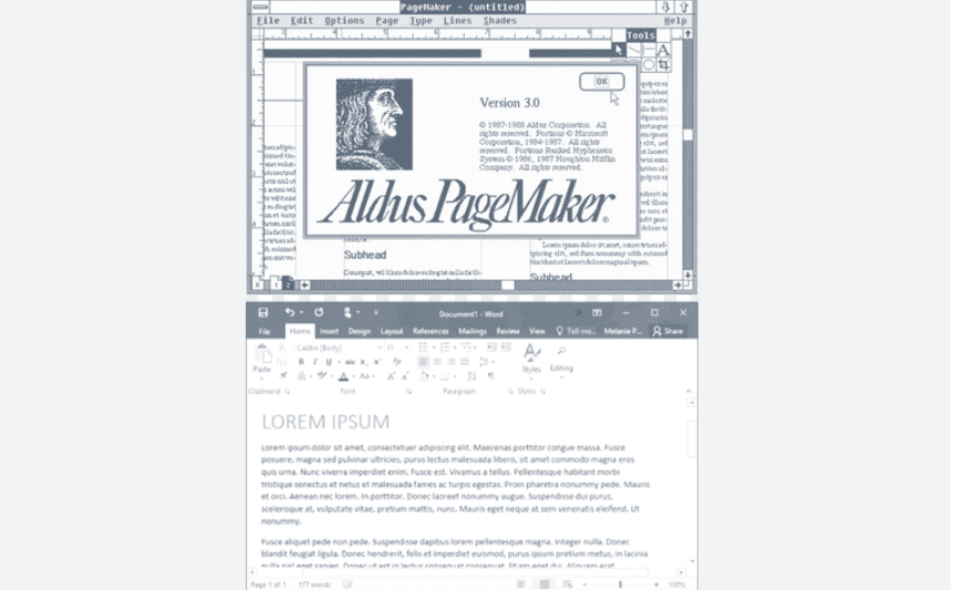 История Lorem Ipsum